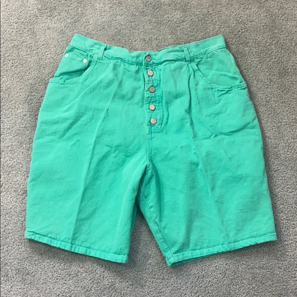 Vintage 90s Gitano Button Fly High Waisted Shorts